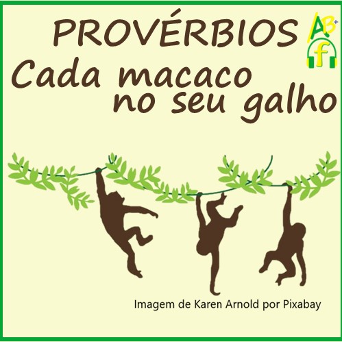 Cada macaco no seu galho!