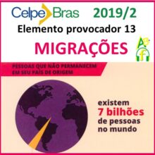 Migrações - Prova oral Celpe-Bras 2019/2