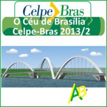 O céu de Brasília - Celpe-Bras 2013/2