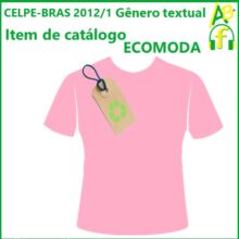 Ecomoda - gênero textual - item de catálogo
