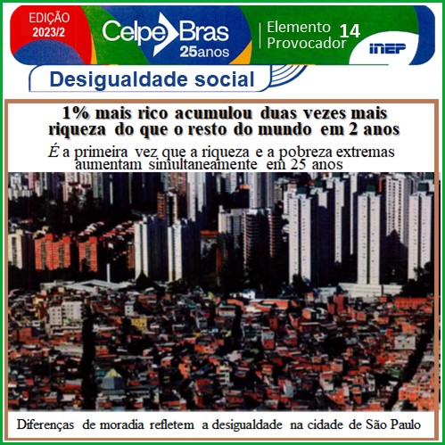 Desigualdade social - Celpe-Bras 2023/2