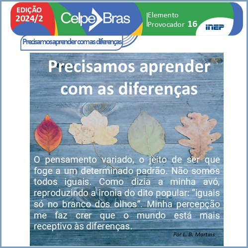 Precisamos aprender com as diferenças - Celpe-bras 2024/2