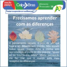 Precisamos aprender com as diferenças - Celpe-Bras