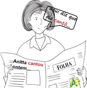 Onde ficaram as letras