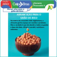 Abram alas para o grão-de-bico