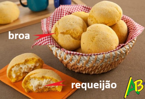 broa com requeijão no Festival da Fartura
