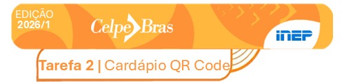 Cardápio QR Code - 2026